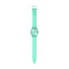 Reloj Swatch Pastelicious Teal SS08L100 de silicona Verde