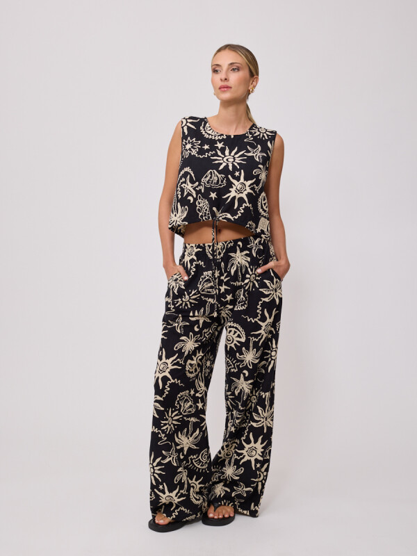 TOP CHENY RUSTY Negro