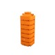 Cisterna para Reuso de Agua 1050 L NARANJA