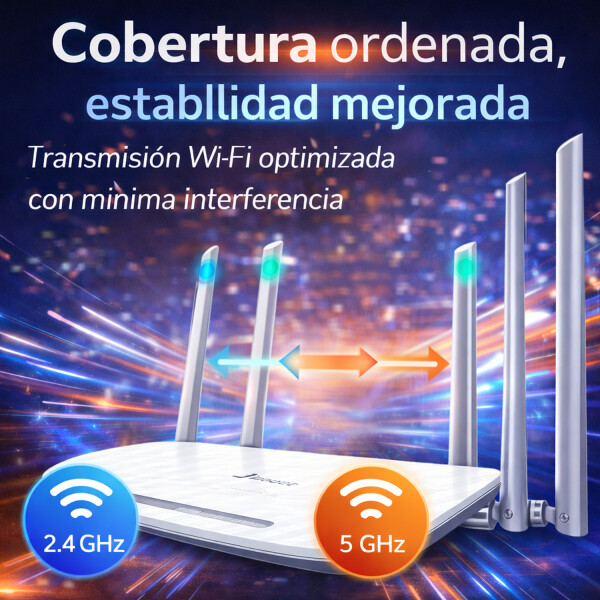Router Tp Link Archer C86 Ac1900 Wifi Rj45 Mimo 3x3 ROUTER TP LINK ARCHER C86 AC1900