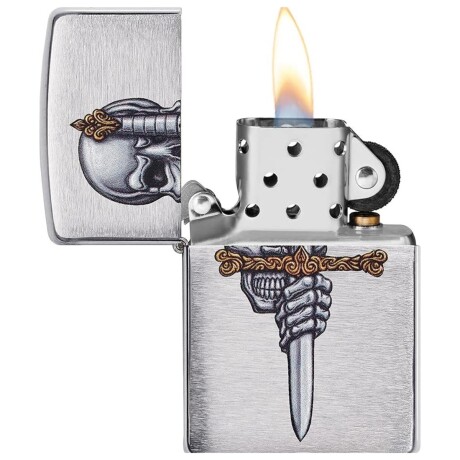 Encendedor Zippo Sword Skull Design - 49488 Encendedor Zippo Sword Skull Design - 49488