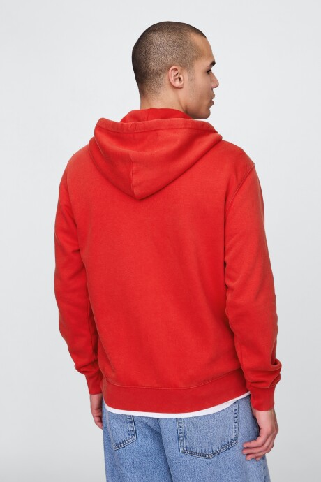 Canguro Con Cierre Logo Gap Hombre Tomato