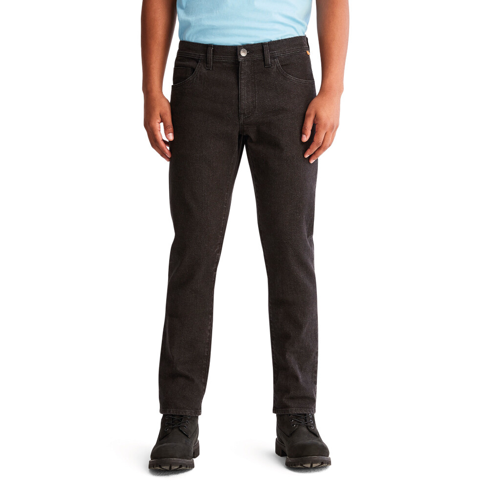 Jean Stretch Hombre Black Rinse