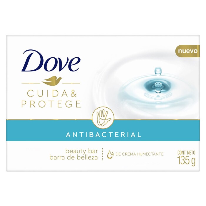 DOVE JABON ANTIBACT CUIDA Y PROTEGE UNID única