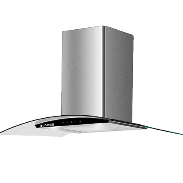 CAMPANA JAMES CURVA / CURVEX 90 Acero Inox. Sin color