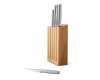 Juego de 5 Cuchillos Joseph Joseph Elevate con Bloque de Bambú - Juego de 5 Cuchillos Joseph Joseph Elevate con Bloque de Bambú -