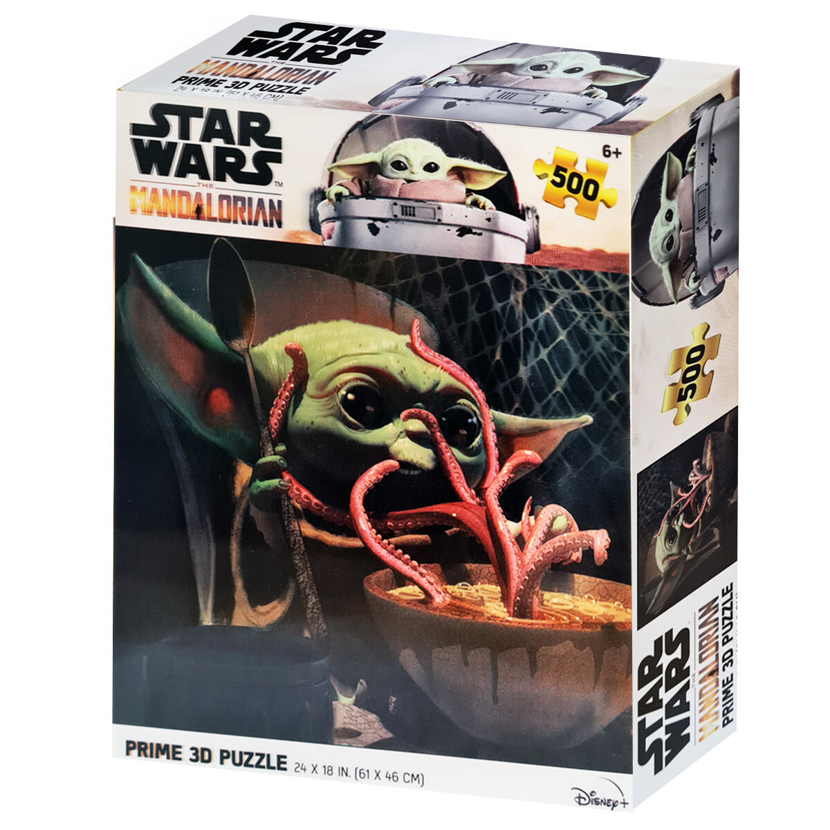 Puzzle Prime 3D Lenticular Star Wars Baby Yoda 500pzs 
