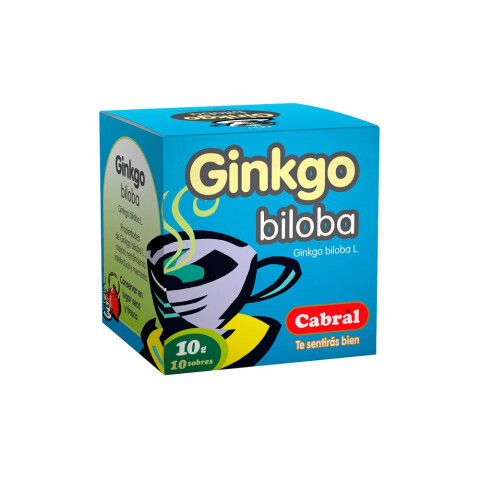 Gingko Biloba Cabral x10 Ginkgo Biloba Cabral X10