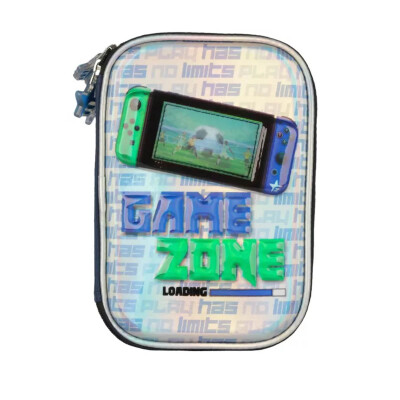 Cartuchera Rígida Doble Cierre Game Zone