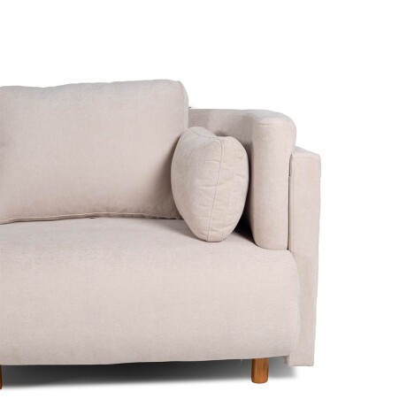 Rinconera Bangkok - Tela Microfibra - Chaise Izquierdo 12072 (Beige)