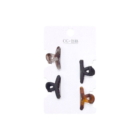Broche pinza para el cabello 4 pcs Broche Pinza Para El Cabello 4 Pcs
