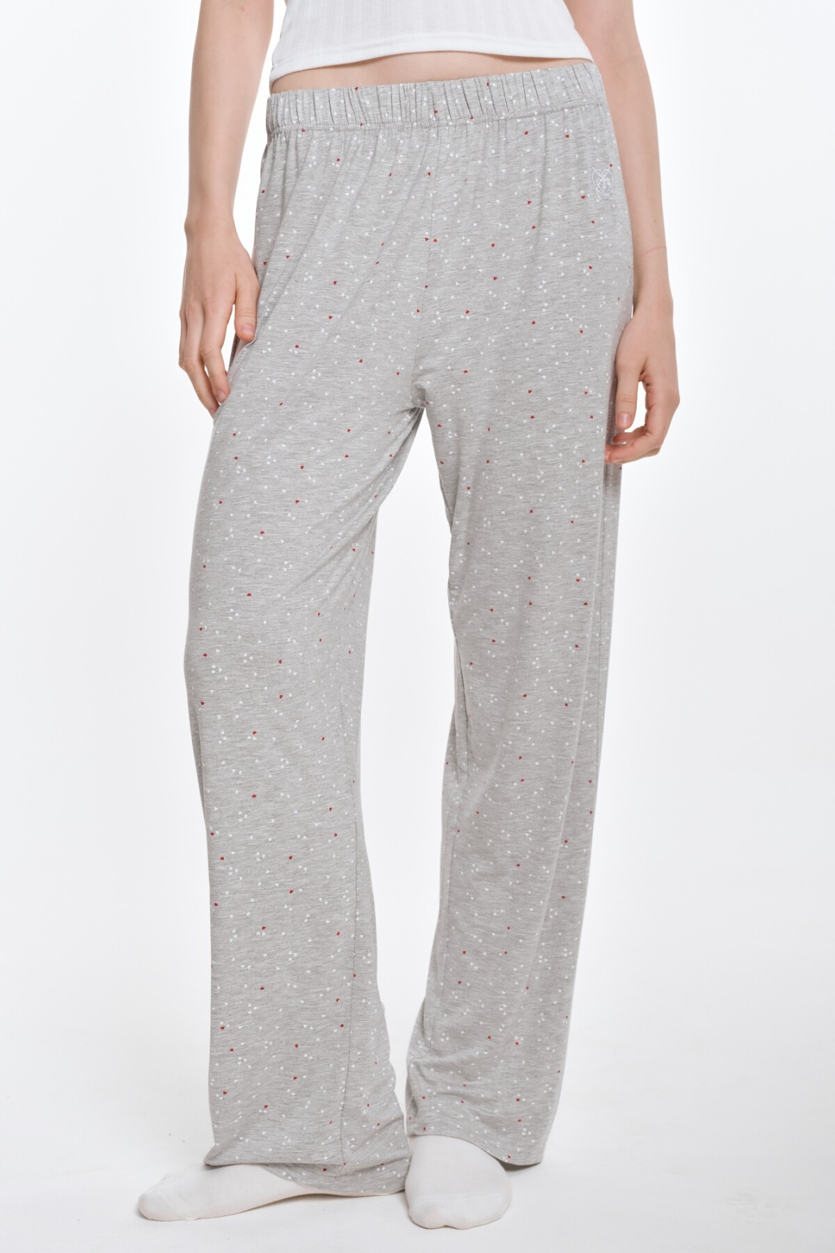 Pantalón Charlotte Gris Melange
