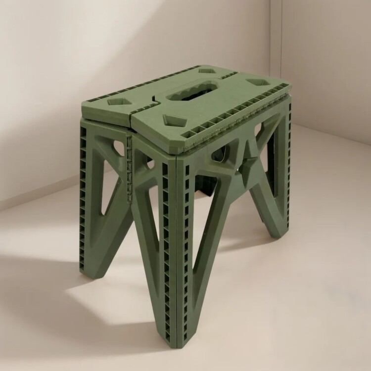 Banqueta plegable 29.5cm x 20cm x 33cm Banqueta plegable 29.5cm x 20cm x 33cm