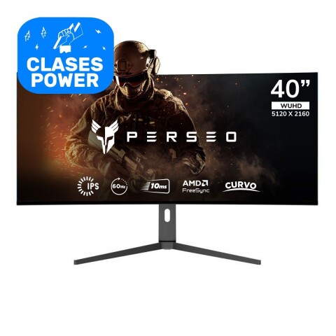 Monitor Perseo Curvo 40" Led Ips Wuhd 5k 60hz MONITOR PERSEO HERMES 40 5K 60HZ