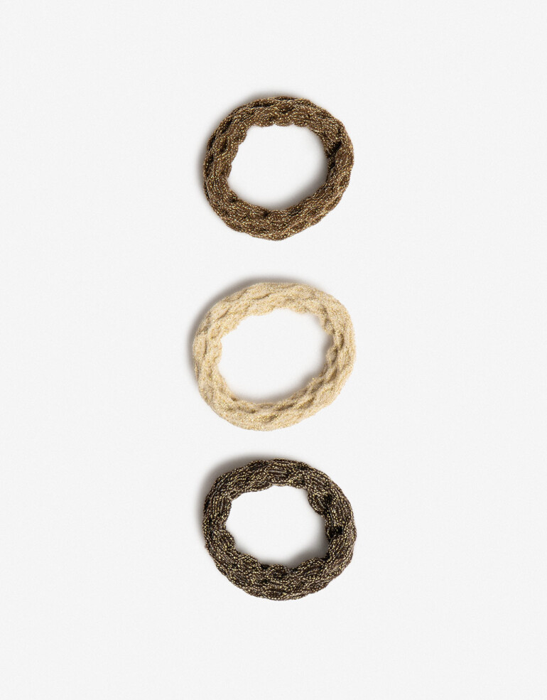 Gomitas Elásticas Sets Basicos Set De Gomitas Elásticas - Combinacion Tricolor