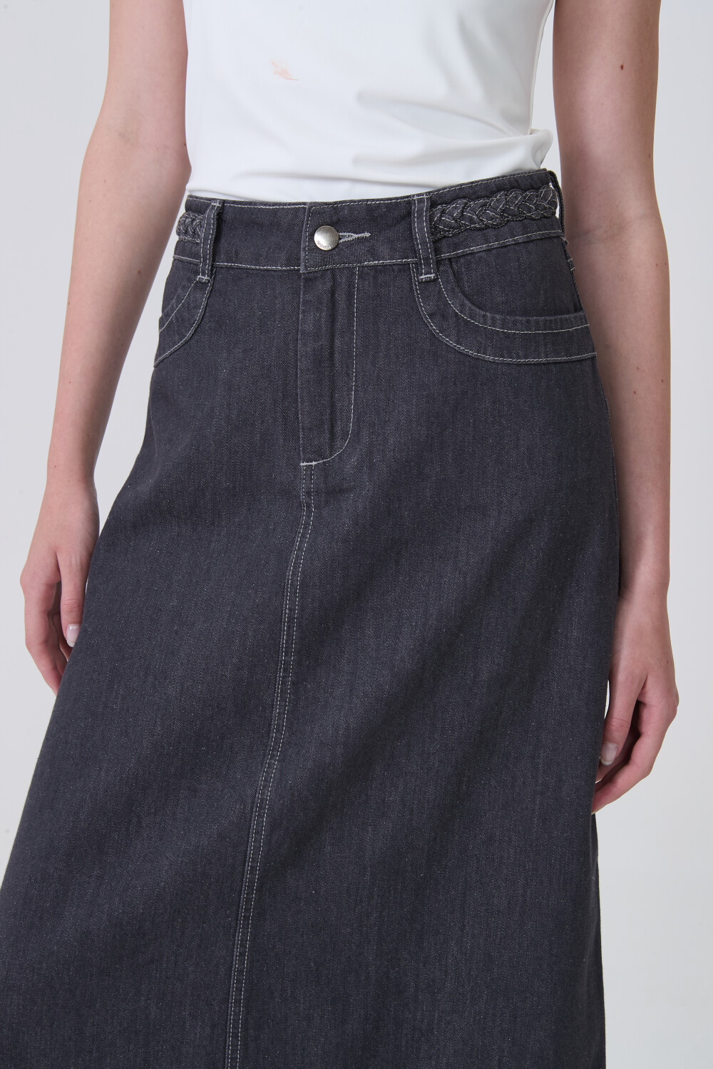 Falda Troni Gris Medio