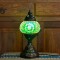 Lámpara vitraux de mesa TM12 Estrella verde