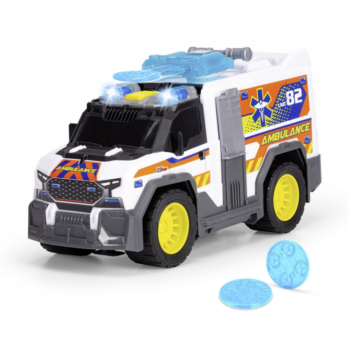 Ambulancia con luces y sonidos Dickie Toys 