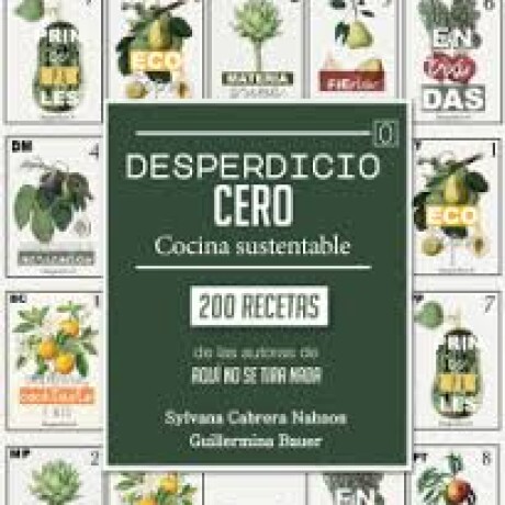 DESPERDICIO CERO DESPERDICIO CERO