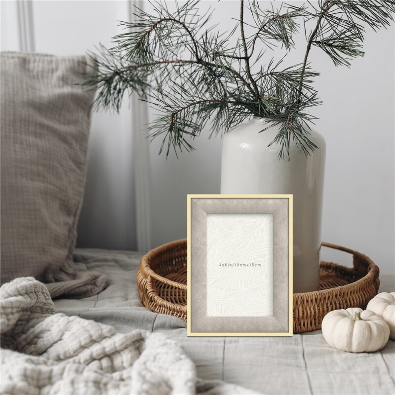 PORTARRETRATO MDF/PS 10x15CM BEIGE PORTARRETRATO MDF/PS 10x15CM BEIGE