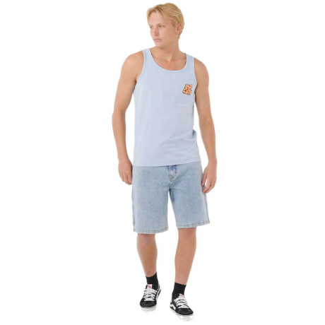 Musculosa Rip Curl Raw Energy Bubble Celeste