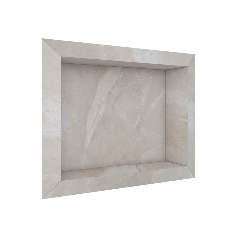 ESTANTE P/EMPOTRAR PORCELANATO DIAMANTE 40x30 CM BEIGE Estante P/empotrar Porcelanato Diamante 40x30 Cm Beige