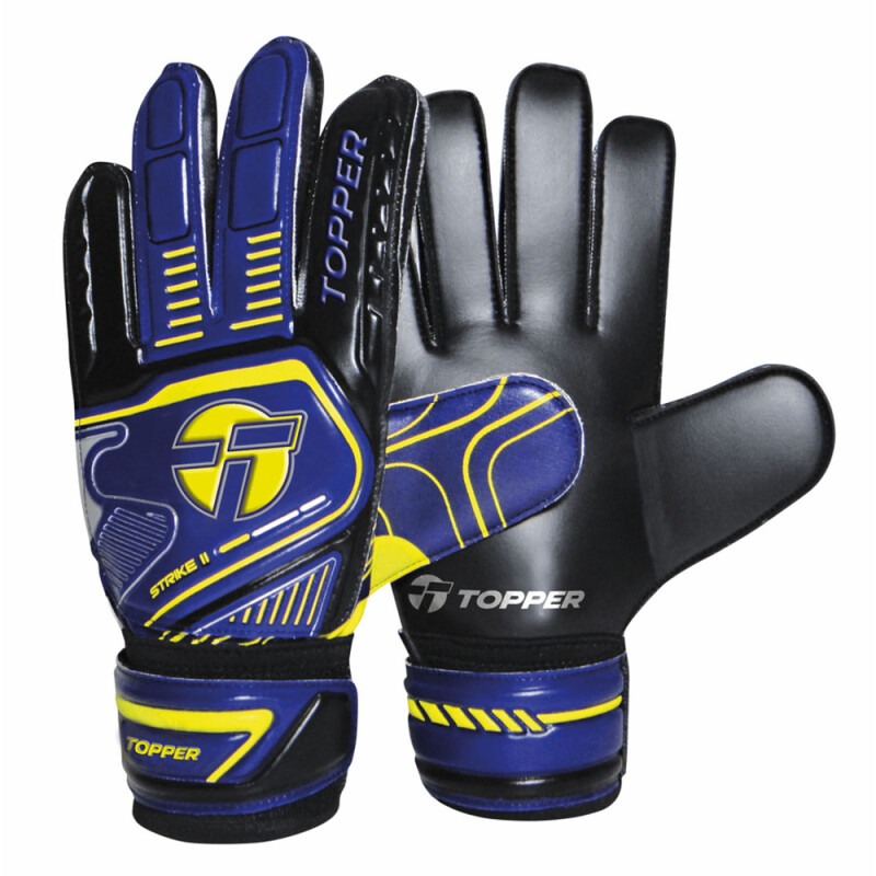 GUANTES LUVA TOPPER STRIKE II NEGRO VIOLETA