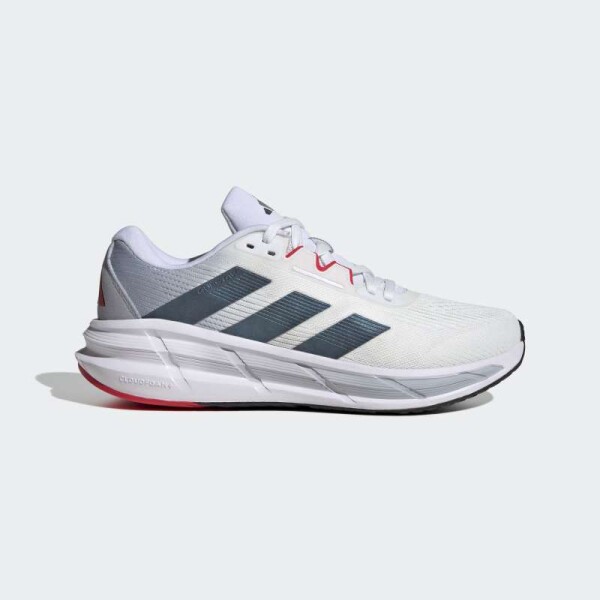 Championes Adidas Questar 3 Ftwr White/core Black/pure Ruby