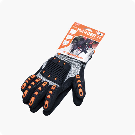 GUANTES MECANICO 10 CON VELCRO IND HARDEN ++ Sin color