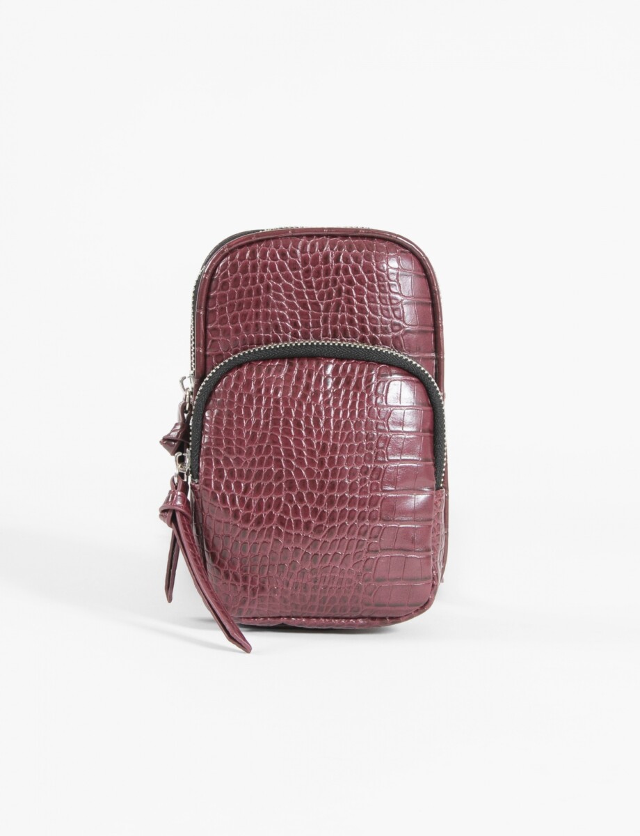 Porta celular croco - bordo 
