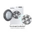 Lavasecarropas Samsung 10,5kg/7kg WD10T White