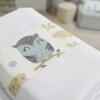 Sabanas minicuna colecho Little Ones buho beige