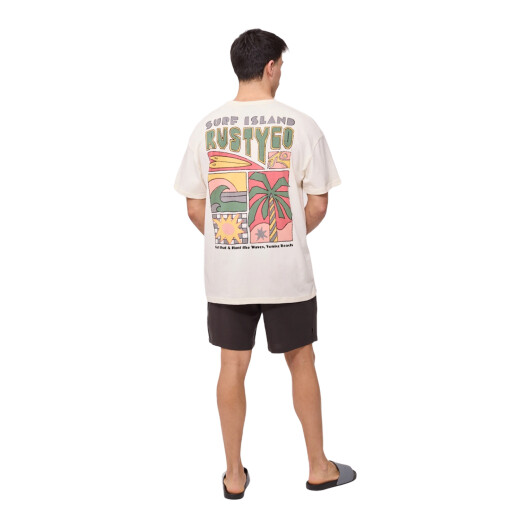 Remera Rusty Vertuna - Beige Remera Rusty Vertuna - Beige