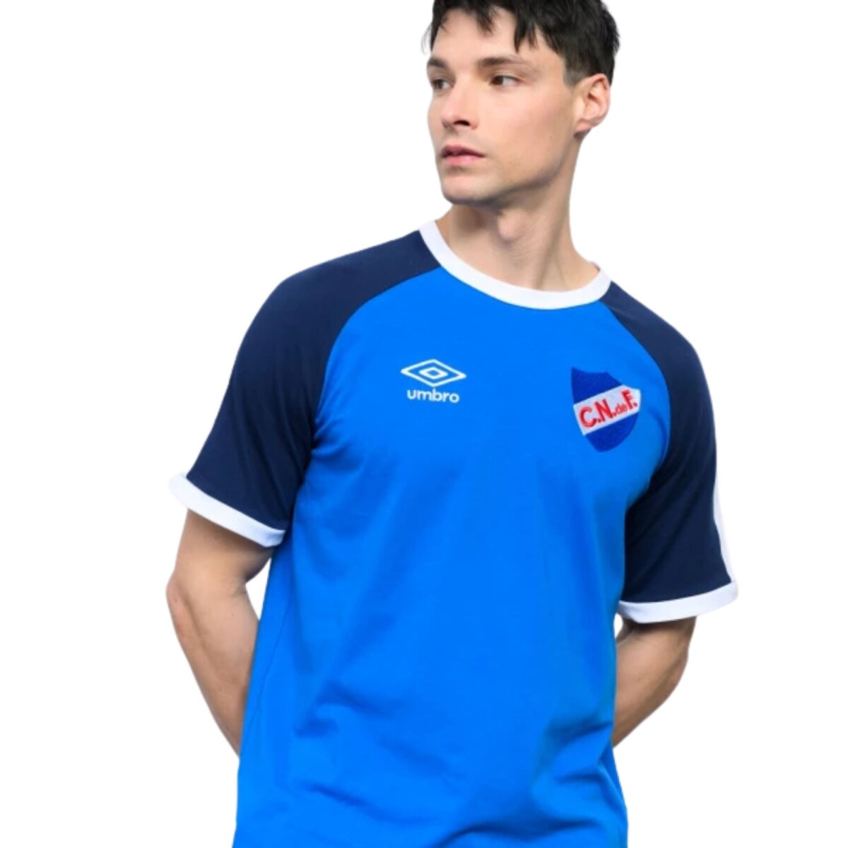 UMBRO REMERA FITZ NACIONAL - Marino-blanco 