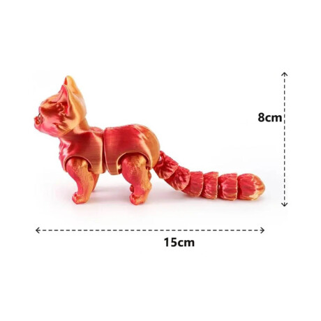 Set X36 Cotillón N°62 Sorpresita Lagartija Gato 3d Gato