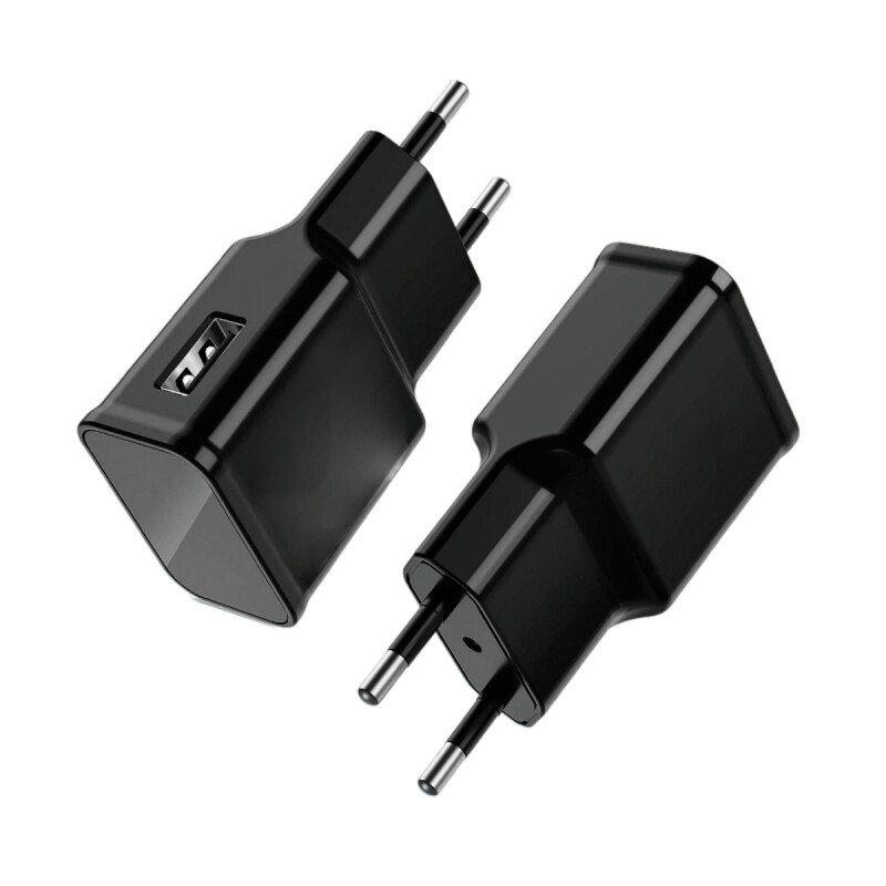 Cargador genérico 2A USB negro Cargador genérico 2A USB negro