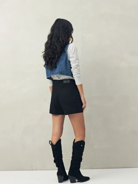 SHORT D.CASSIN TOSSAR NEGRO