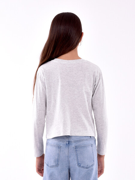 REMERA WILA GRIS CLARO