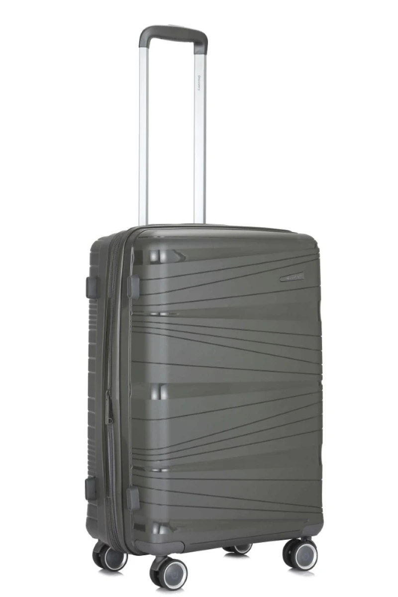 Valija rígida Discovery - Mediana 24" Gris