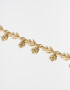 Pulseras Flexibles Flores Pulsera Flexible Con Flores - Dorado