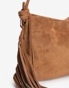 Saca Cartera Formato Saca Con Flecos - Marron Suela