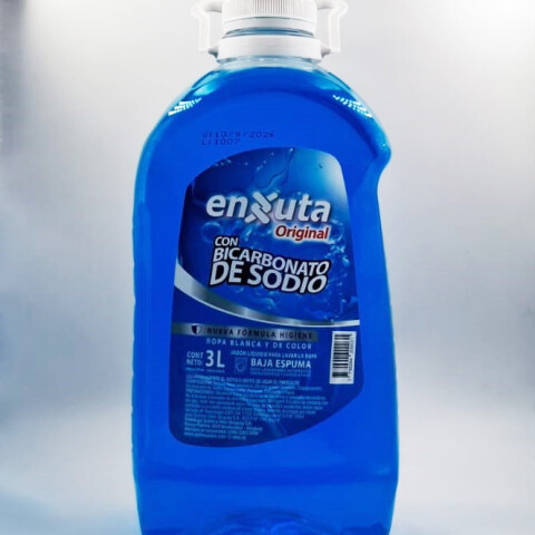 Enxuta Jabón líquido para lavarropas 3 L Con Bicarbonato
