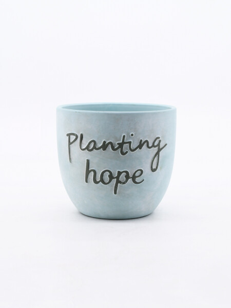 MACETA PLANTING TURQUESA