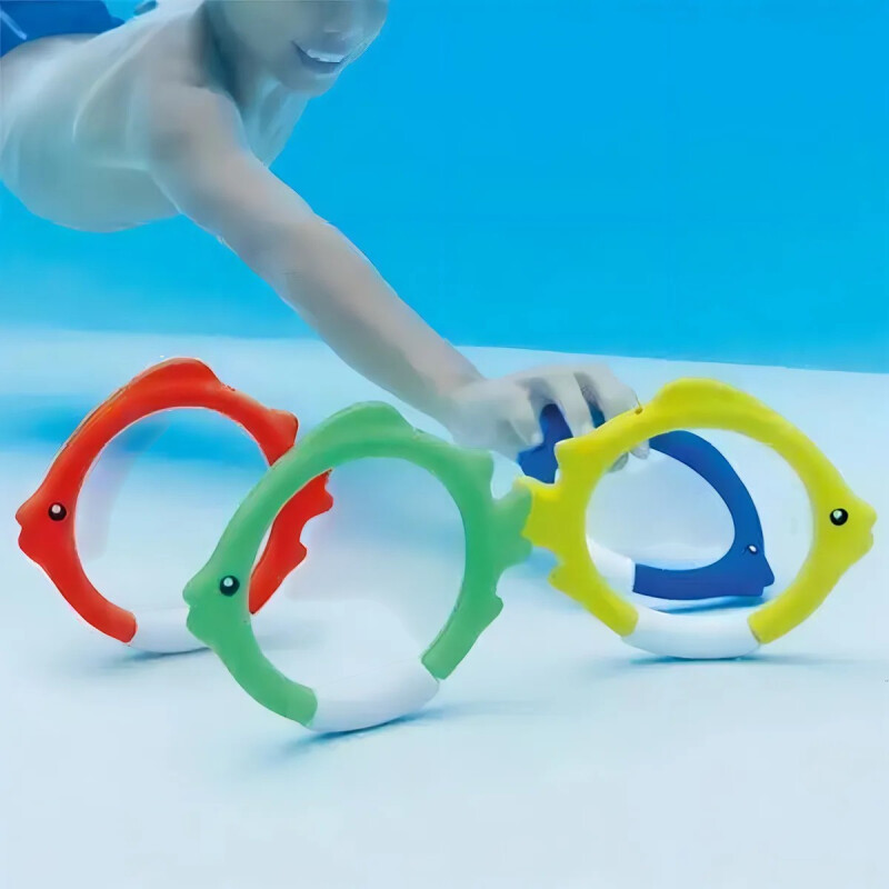 Juego Piscina Anillos Pez Intex Juego Piscina Anillos Pez Intex