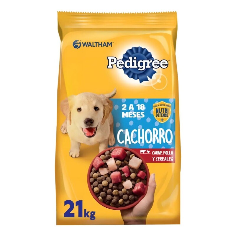 PEDIGREE PERROS CACHORROS 21 KG + 1.5 KG