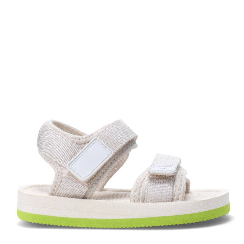 Sandalias Infantiles Croco Kids GLADIOLUS con tiras y velcro Beige