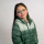 Campera Infantil con Capucha Verde