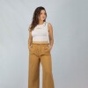 Pantalon Cropped Wanna Habano