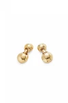 PENDIENTES EN ALEACIAÓN DE METALES BAÑADA EN ORO 18K CON BOLA PEQUEÑA Pendiente