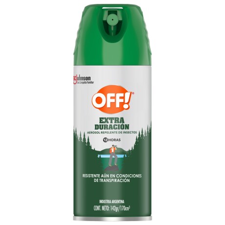 Repelente de insectos Off Aerosol extra duración 170 ml